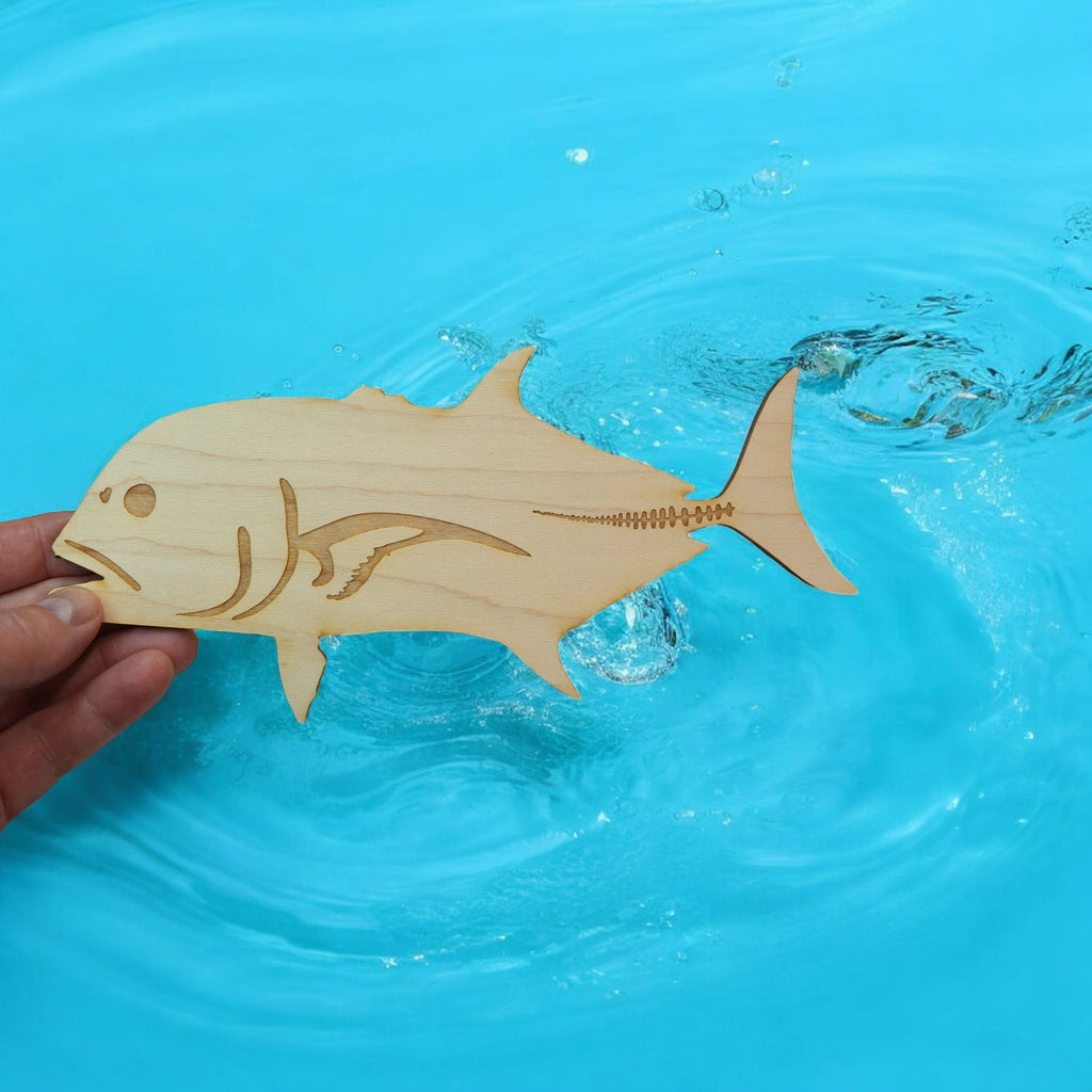 Sign - CUSTOM - Giant Trevally Fish