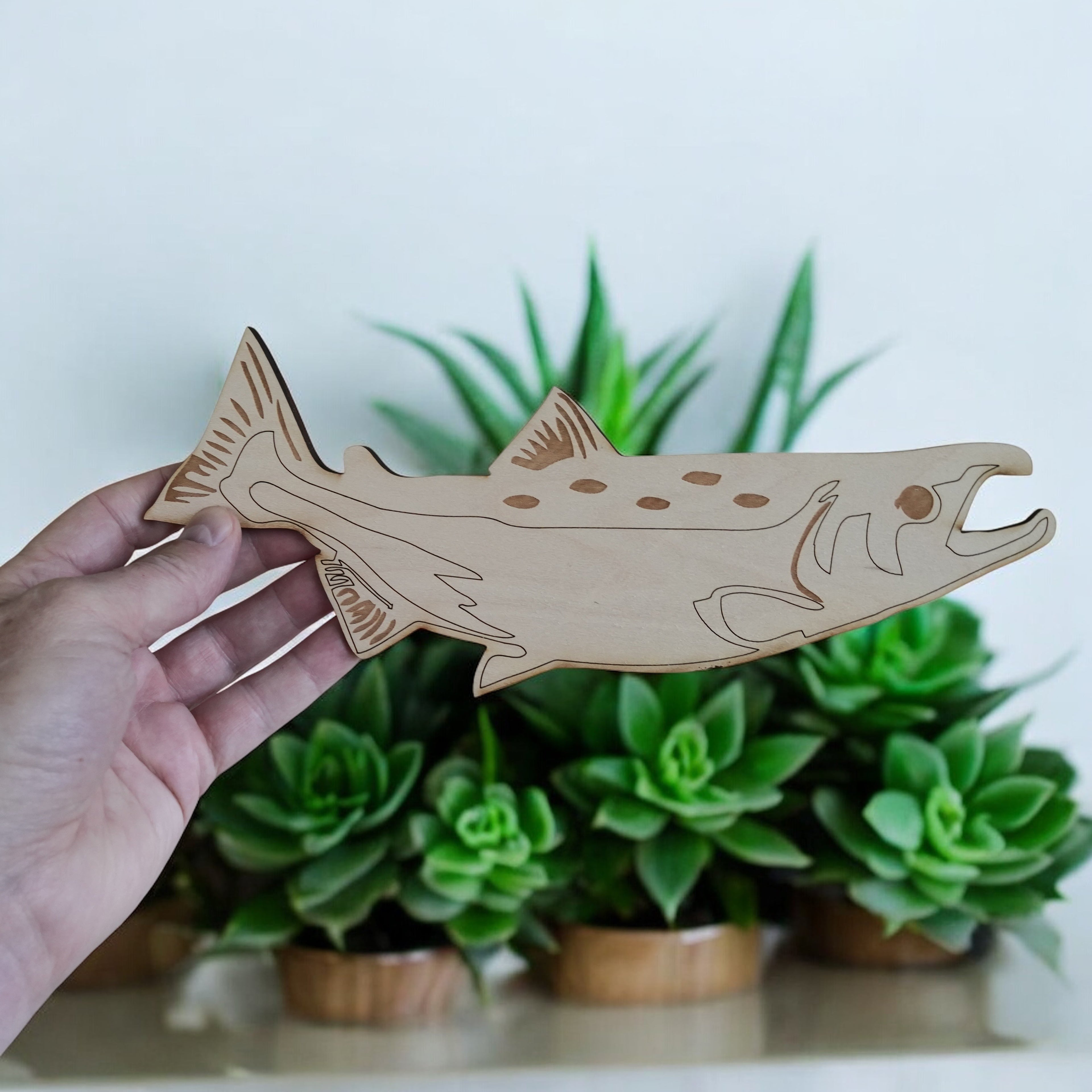 Sign - CUSTOM - Salmon Fish