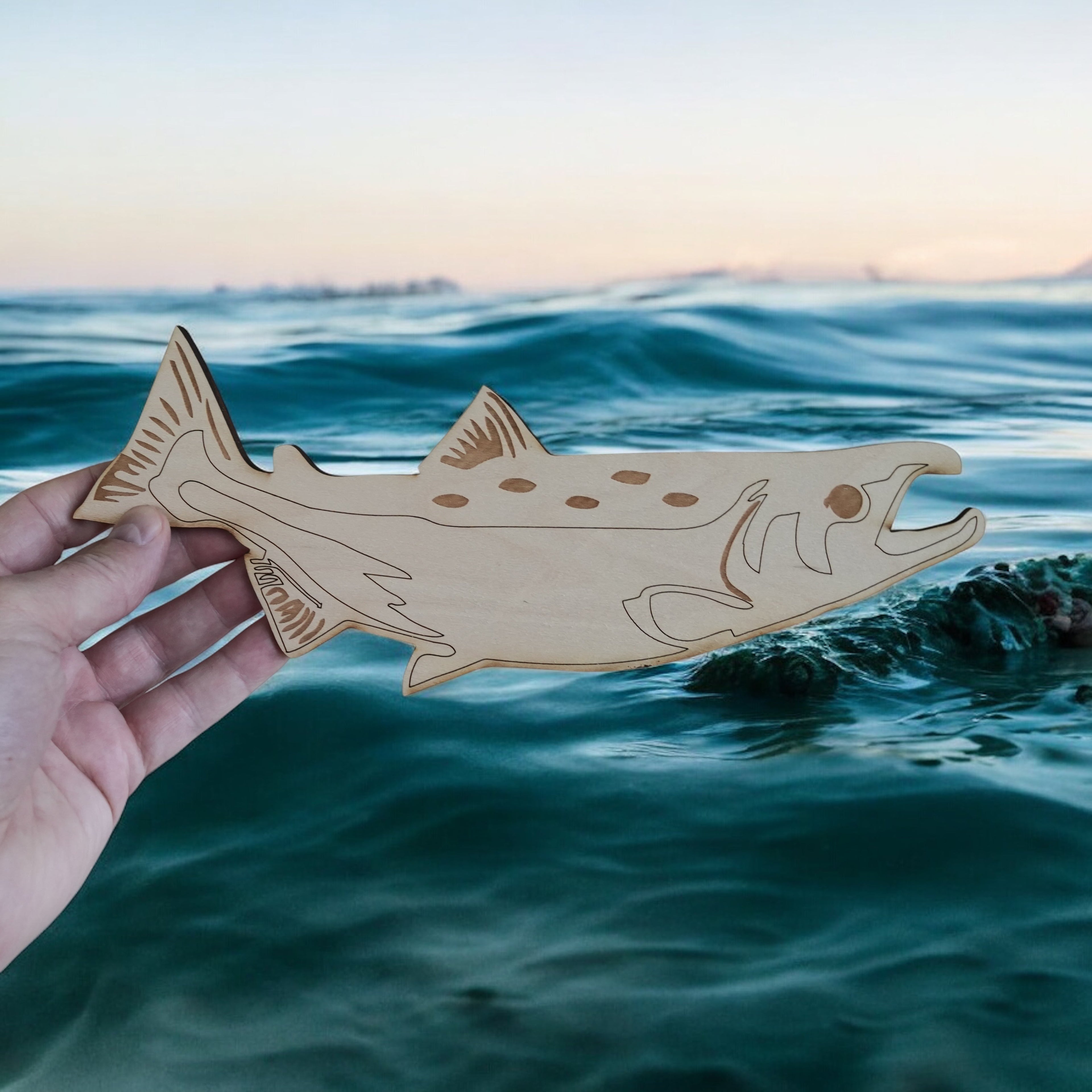 Sign - CUSTOM - Salmon Fish