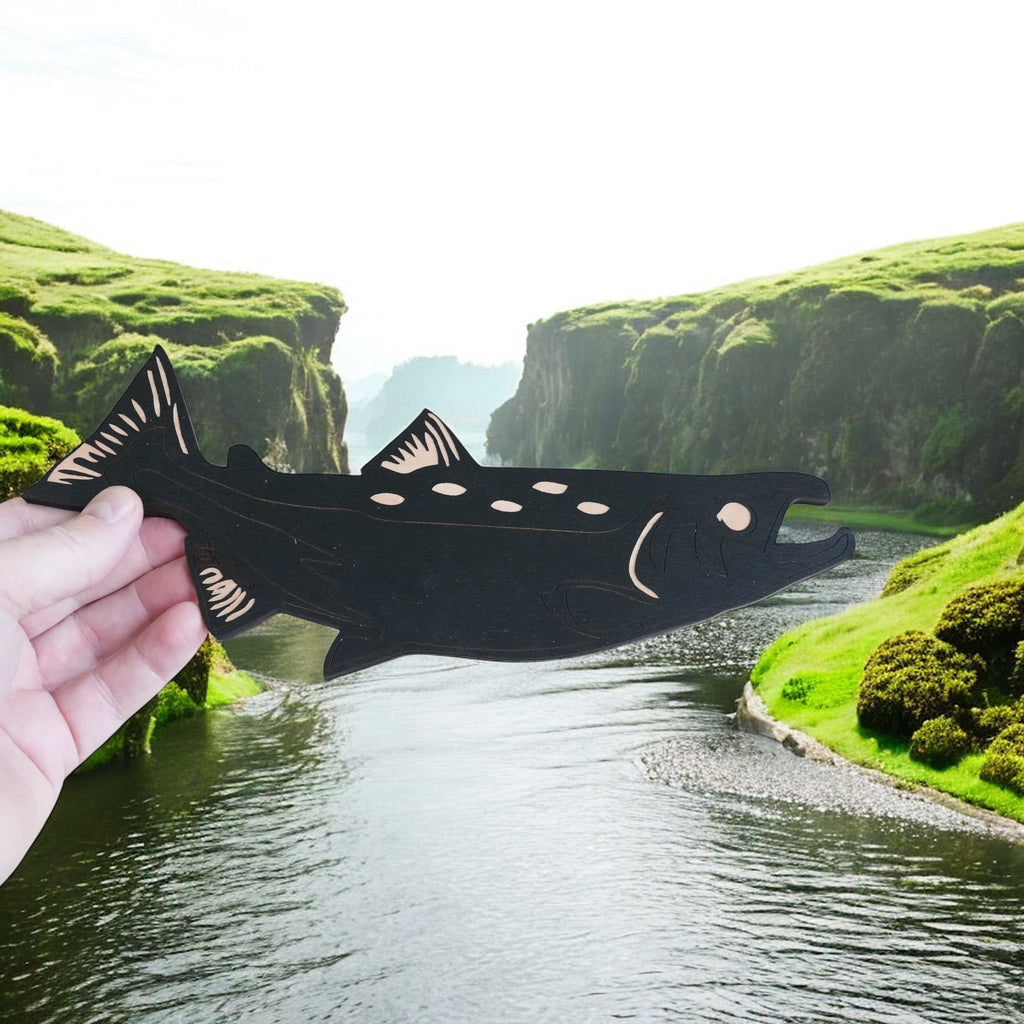 Sign - CUSTOM - Salmon Fish