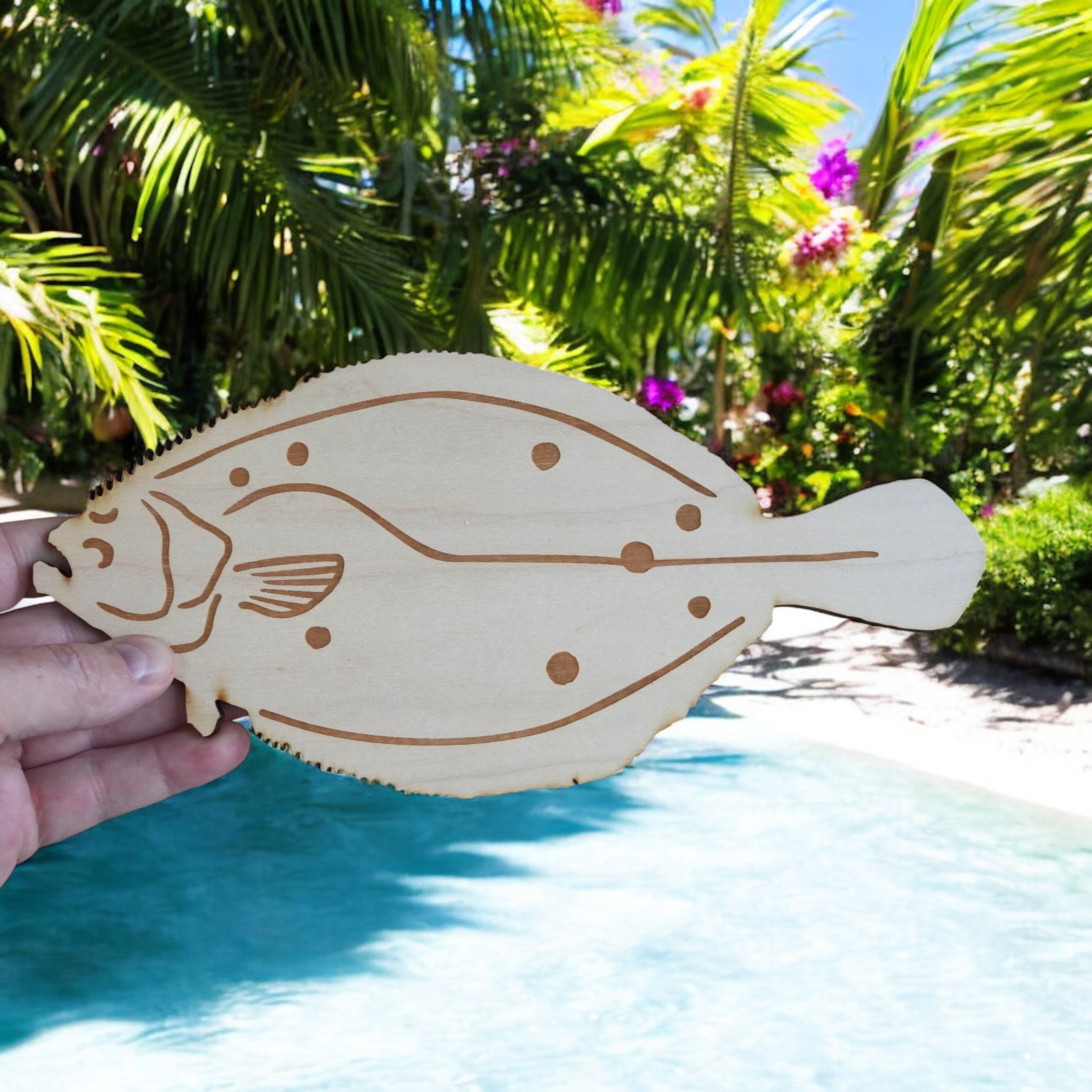 Sign - CUSTOM - Fluke Fish