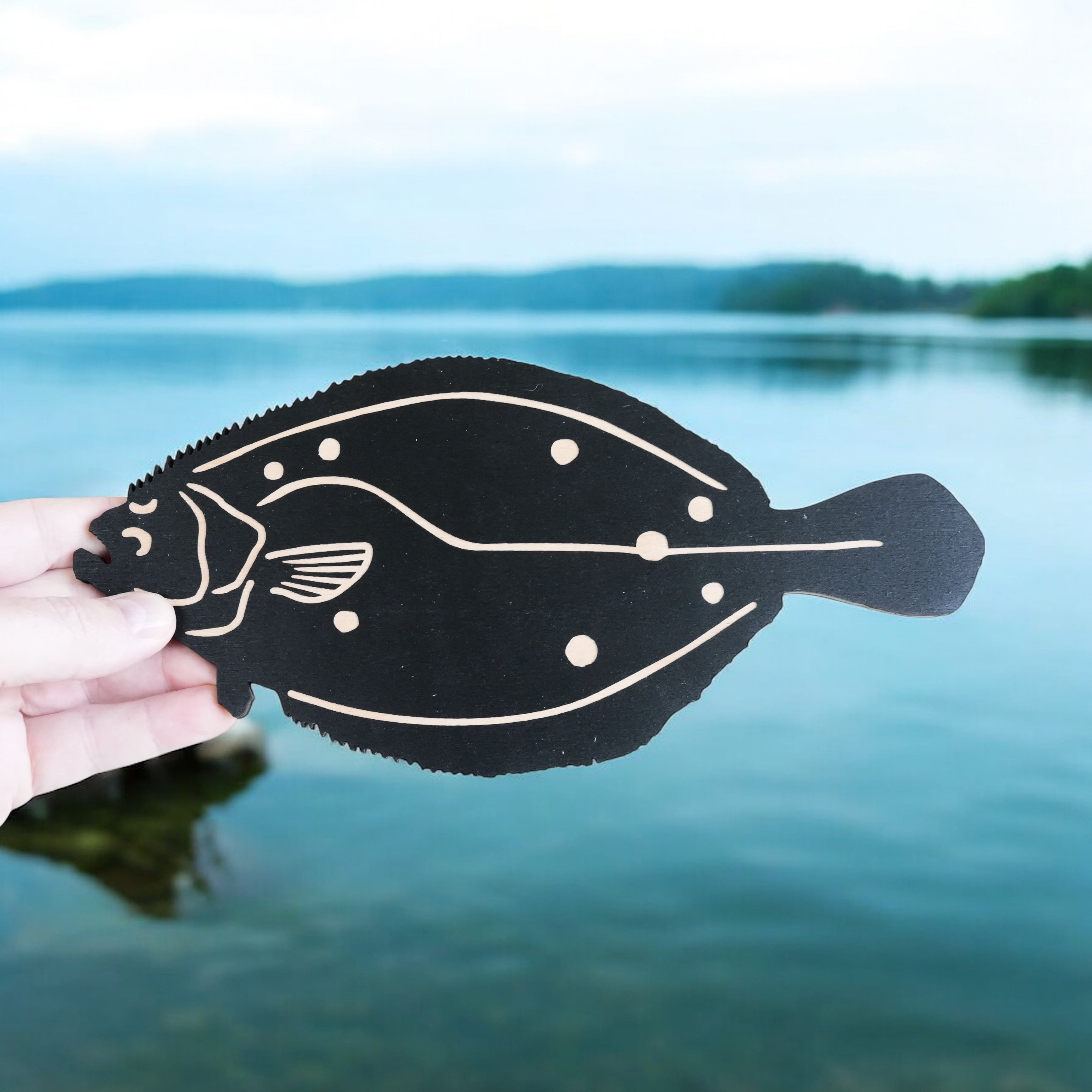 Sign - CUSTOM - Fluke Fish