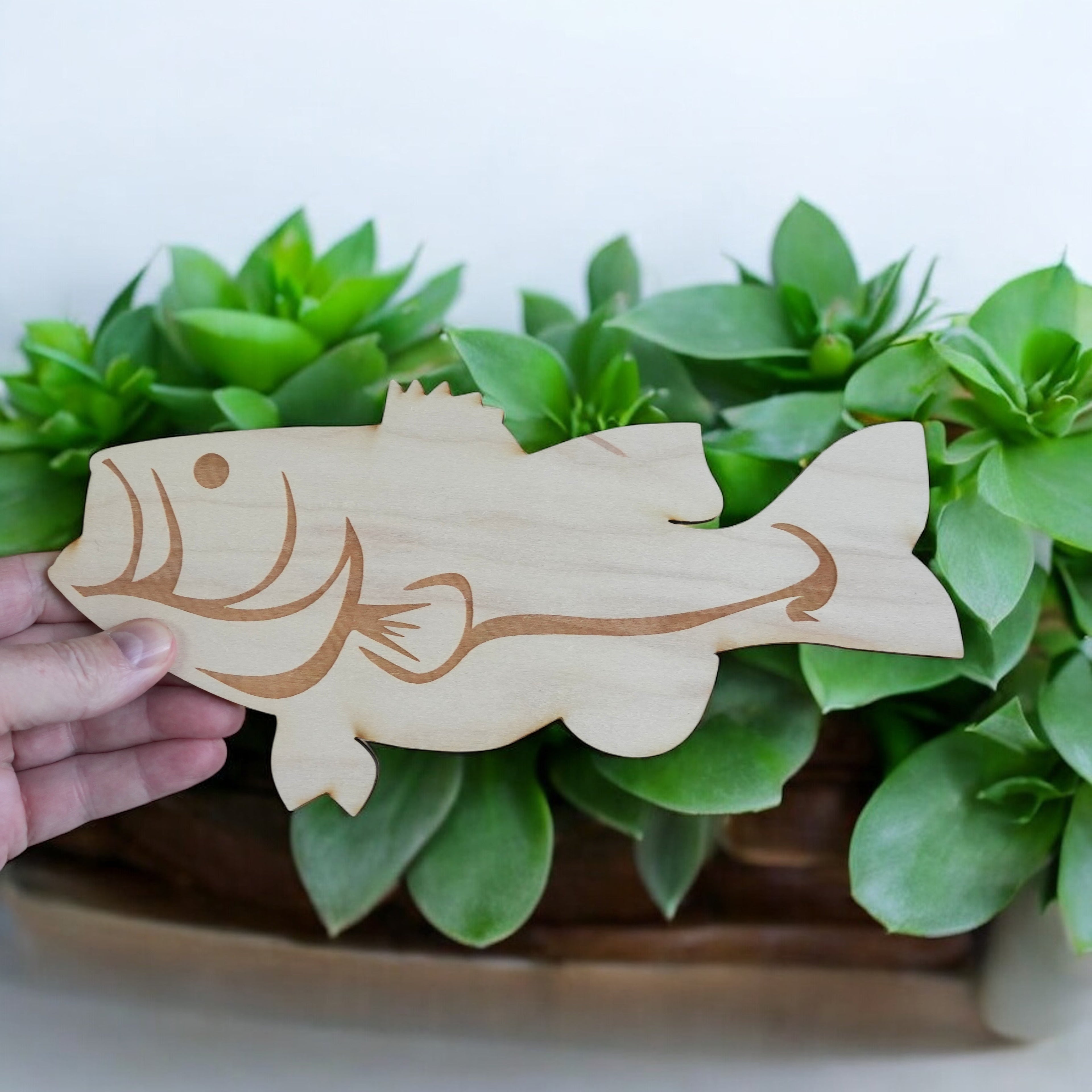 Sign - CUSTOM - Bass Fish