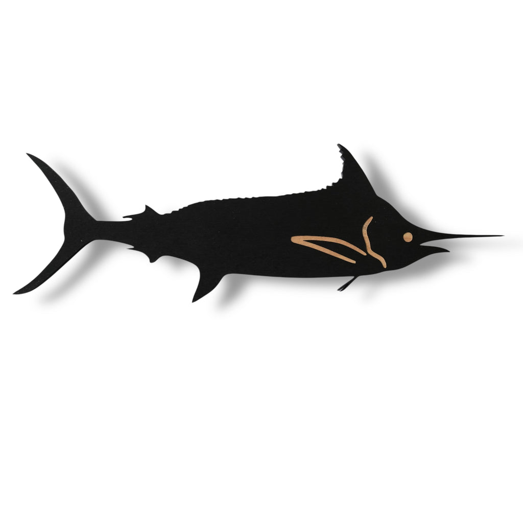 Sign - CUSTOM - Blue Marlin Fish