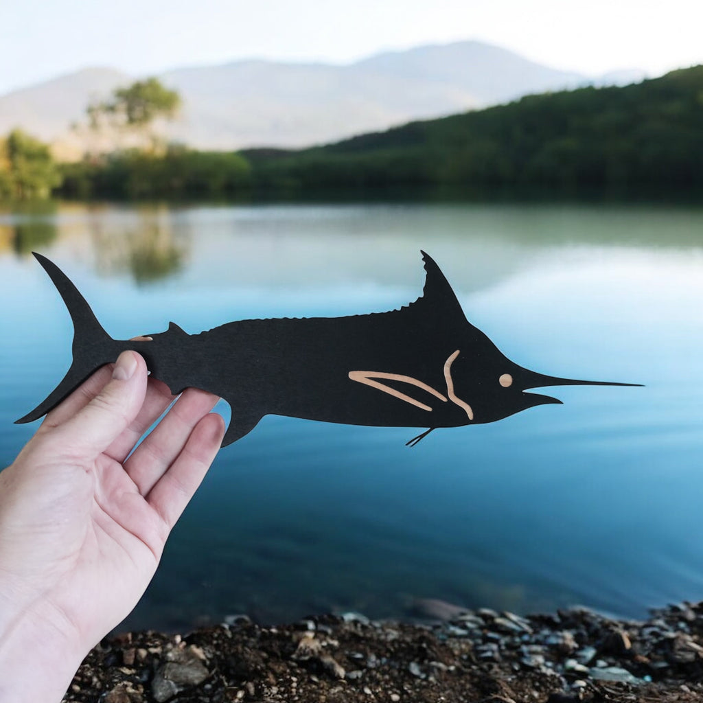 Sign - CUSTOM - Blue Marlin Fish