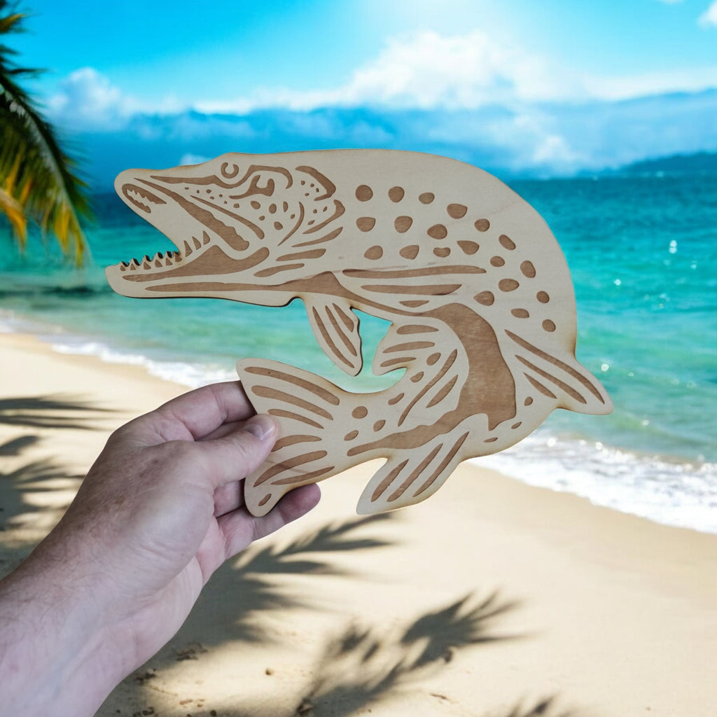 Sign - CUSTOM - Pike Fish