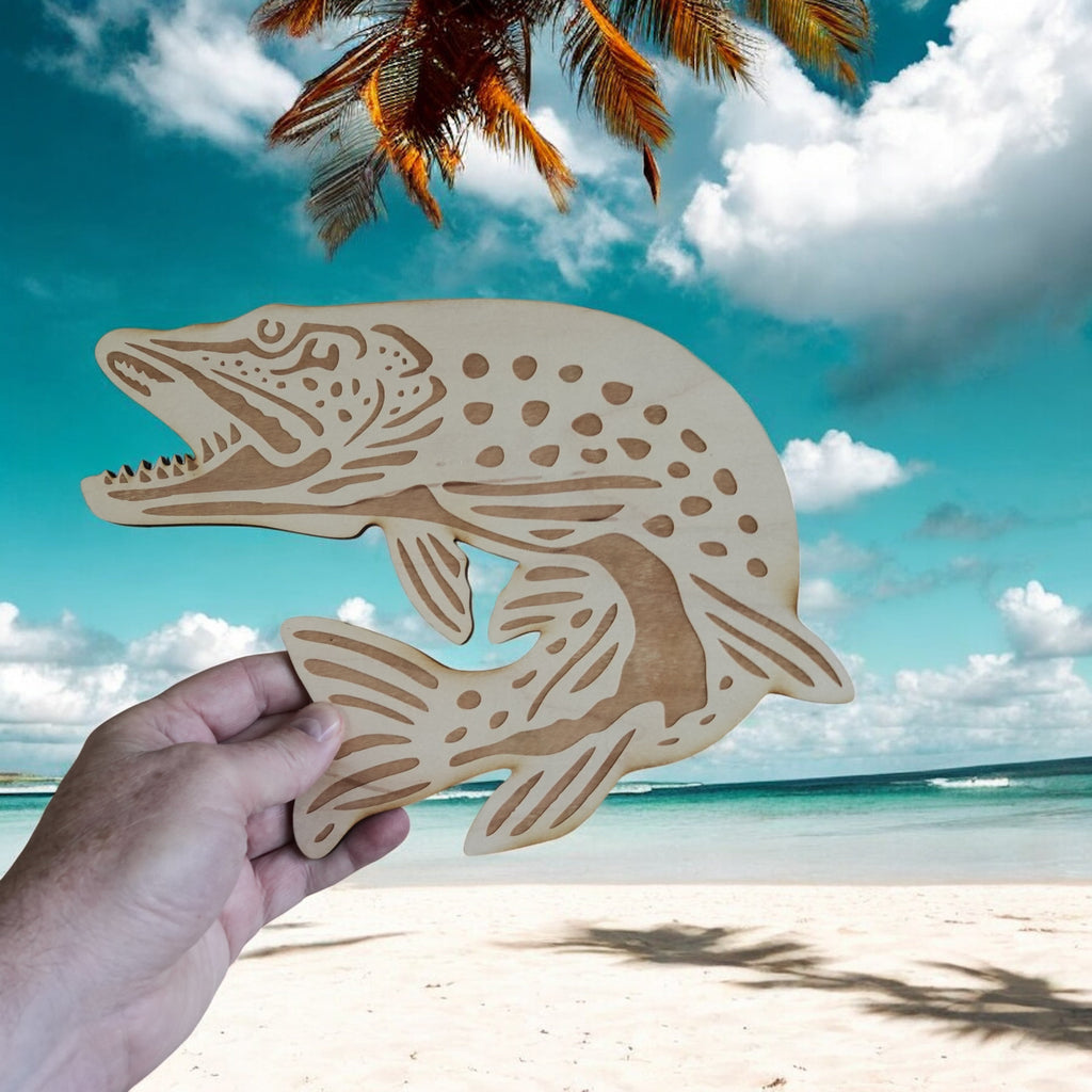 Sign - CUSTOM - Pike Fish