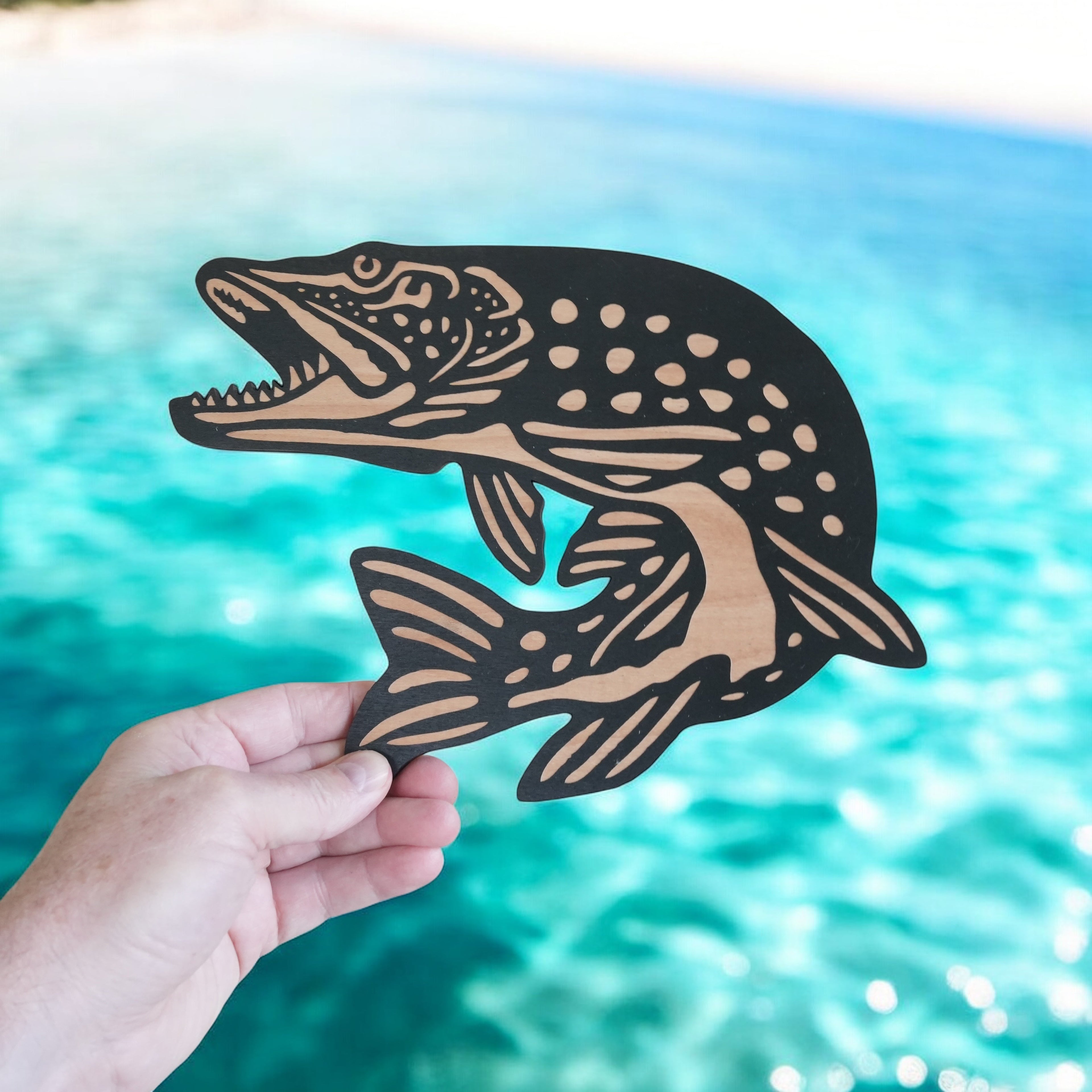 Sign - CUSTOM - Pike Fish