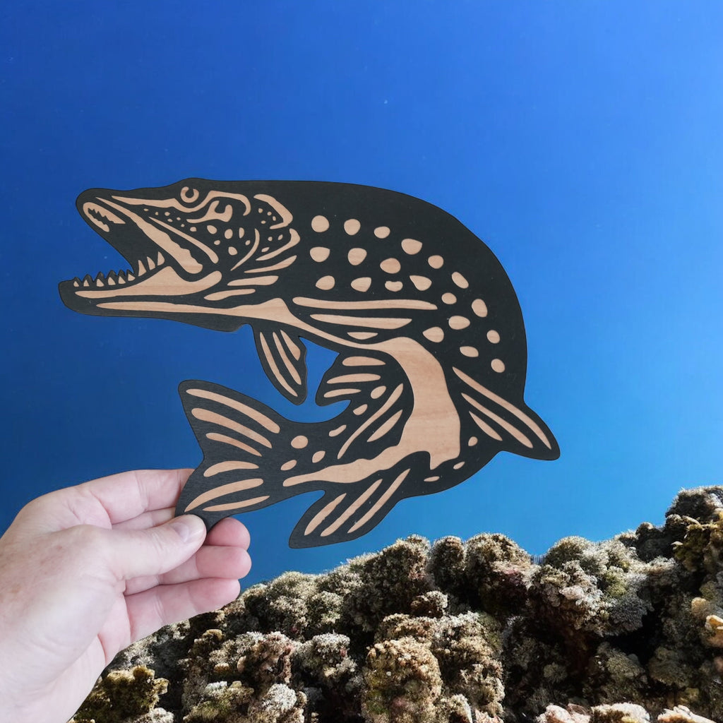 Sign - CUSTOM - Pike Fish