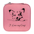 Jewelry Box 4x4 - CUSTOM - I love my Corgi