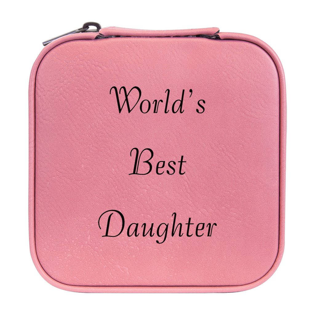 Jewelry Box 4x4 - CUSTOM - World's Best Daughter