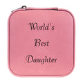 Jewelry Box 4x4 - CUSTOM - World's Best Daughter