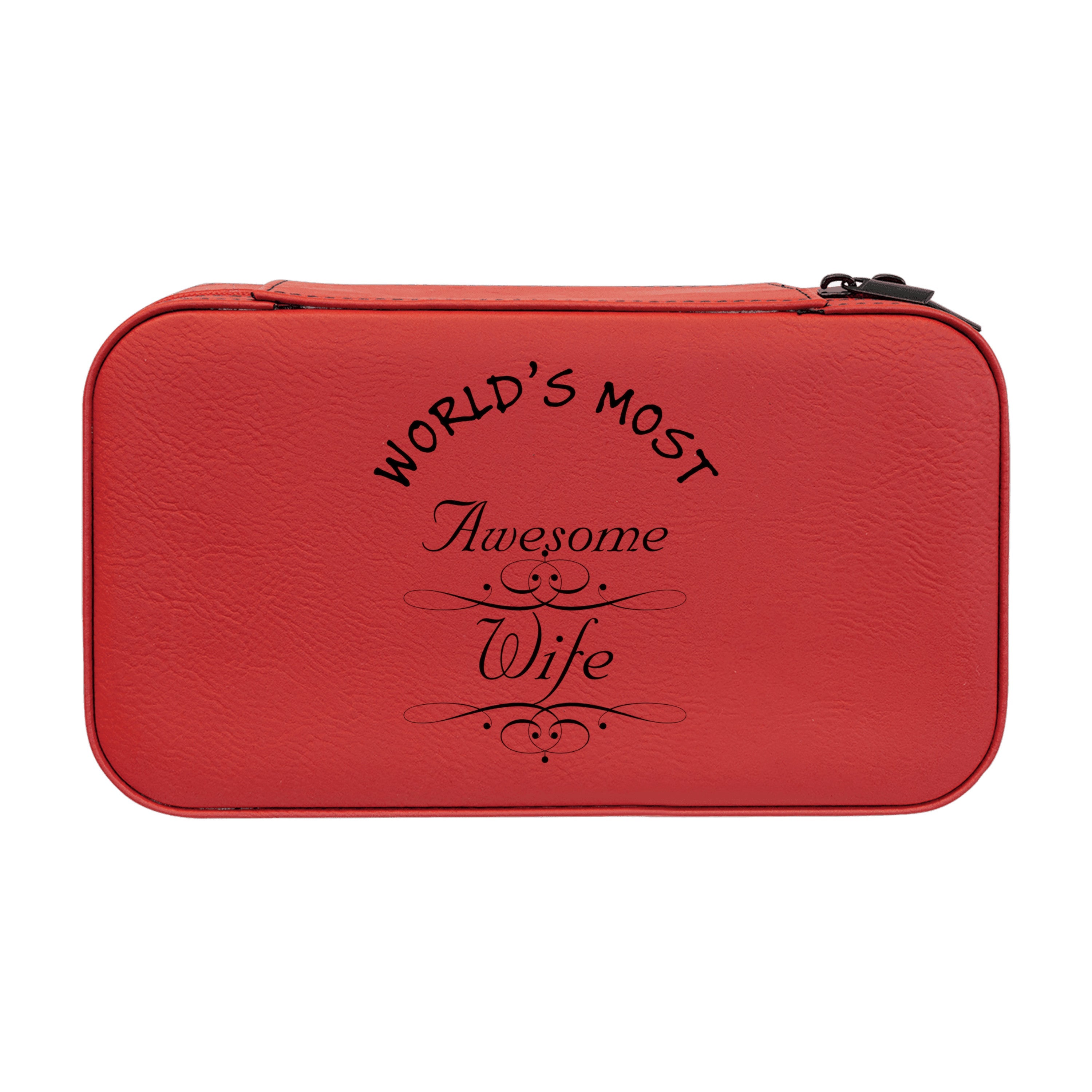 Jewelry Box 7x4 - CUSTOM -  Worlds most awesome Wife