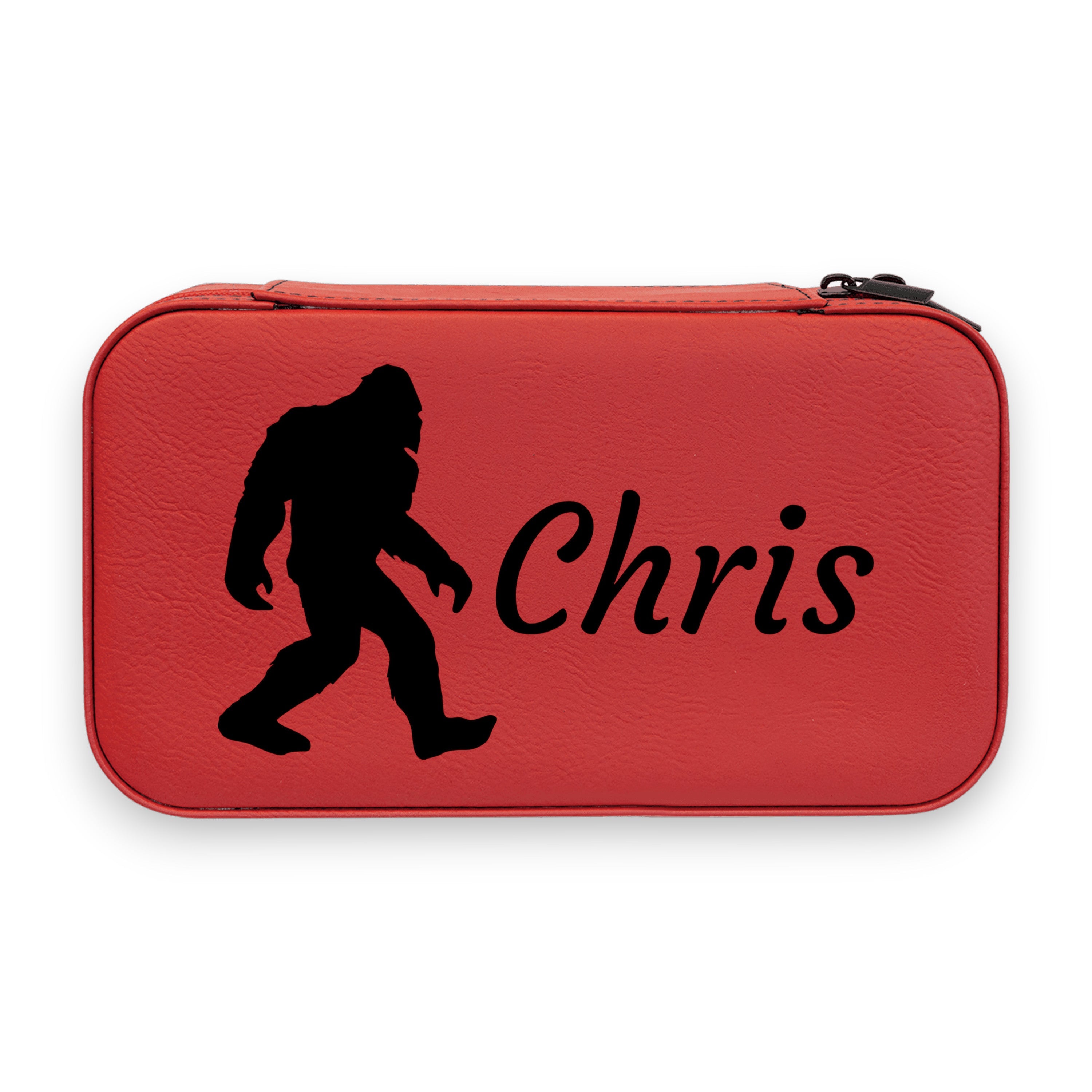 Jewelry Box 7x4 - PERSONALIZED - CUSTOM - Bigfoot Sasquatch