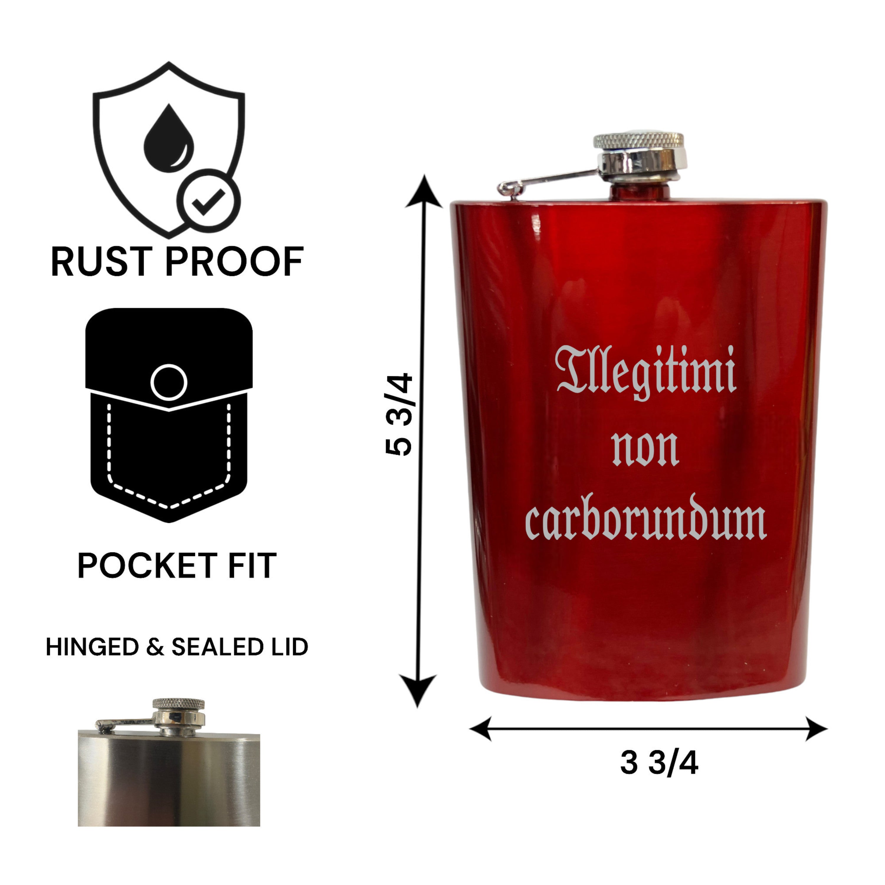 8oz - CUSTOM - Illegitimi non carborundum