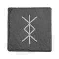 Coaster - Slate - Viking Protection Rune - SET OF 2