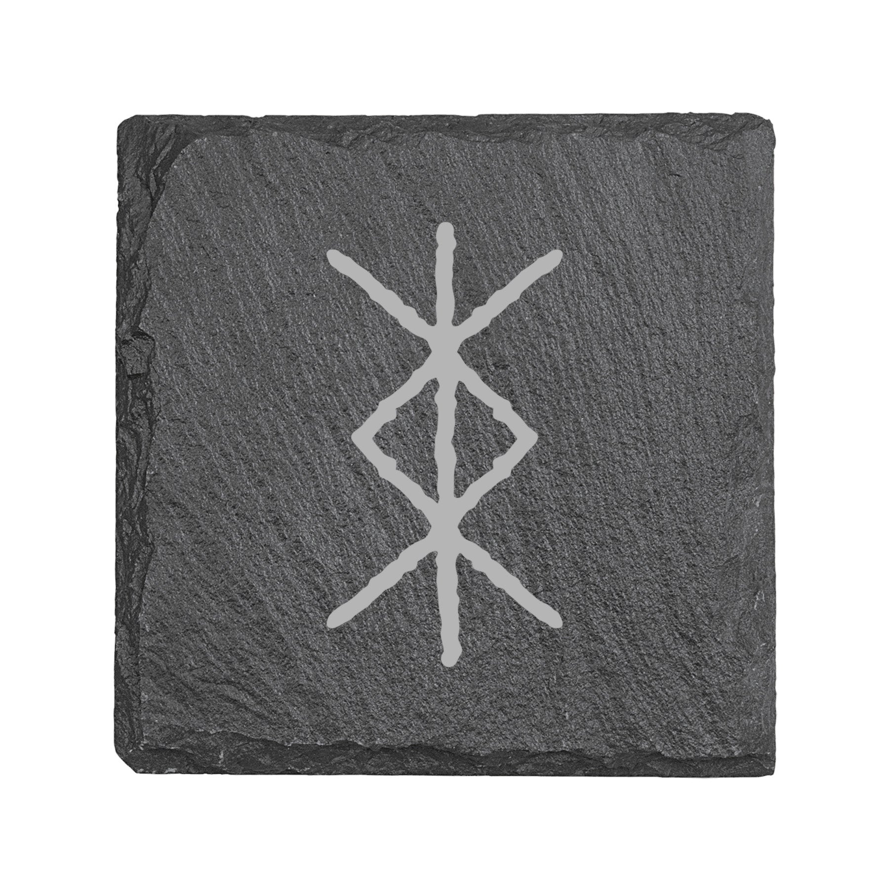 Coaster - Slate - Viking Protection Rune - SET OF 2
