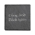 Coaster - Slate - There and back again - SET OF 2