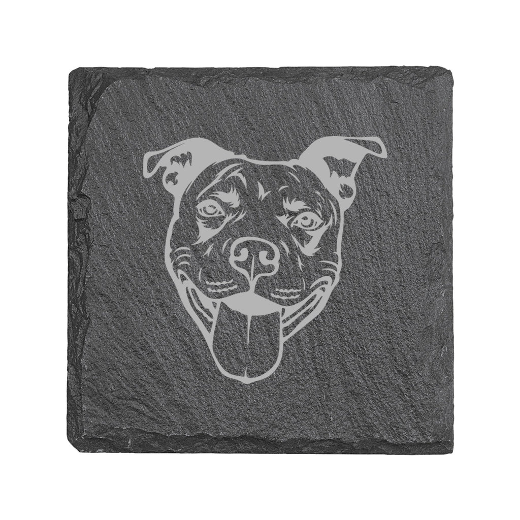 Coaster - Slate - PIt Bull - SET OF 2