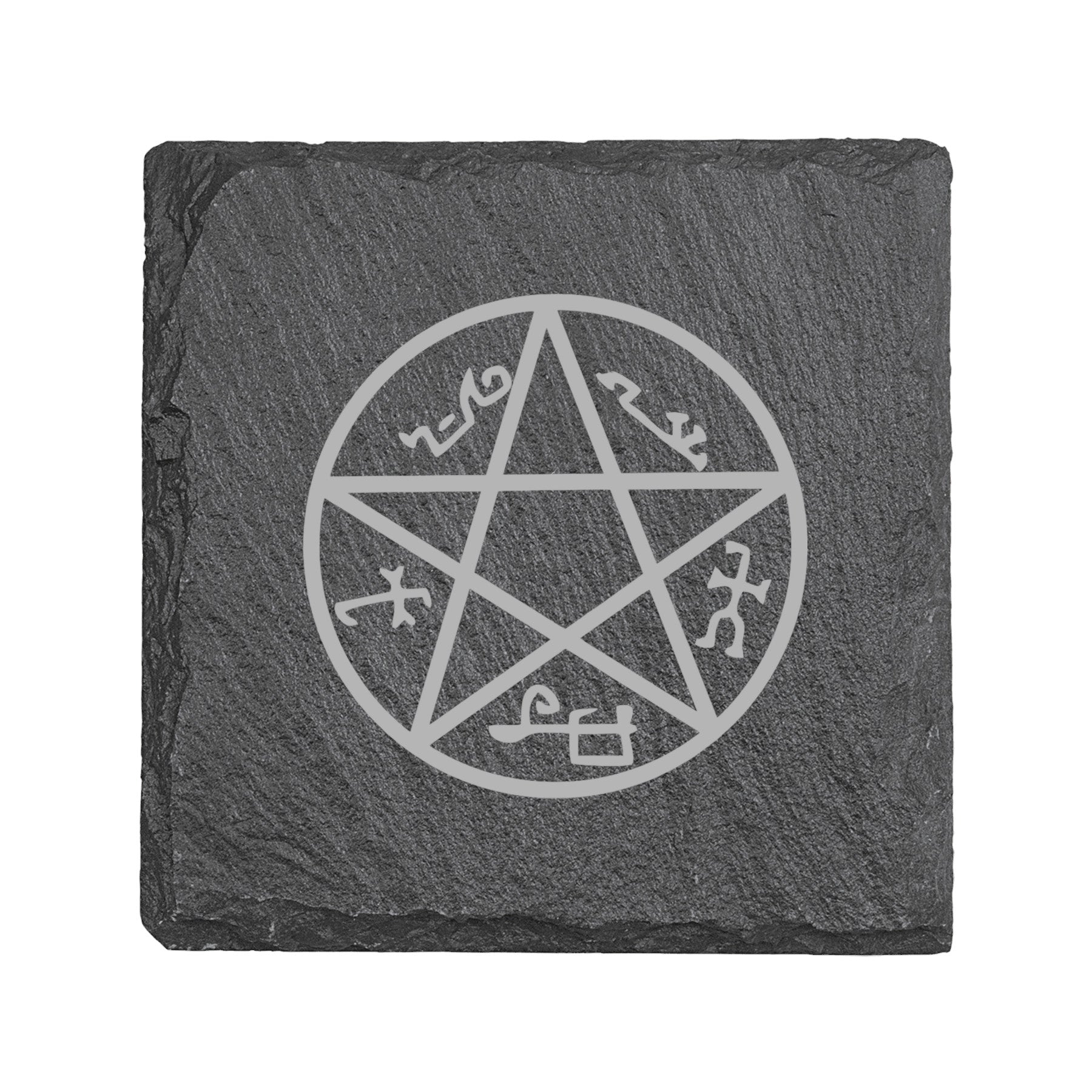 Coaster - Slate - Demon Trap - SET OF 2