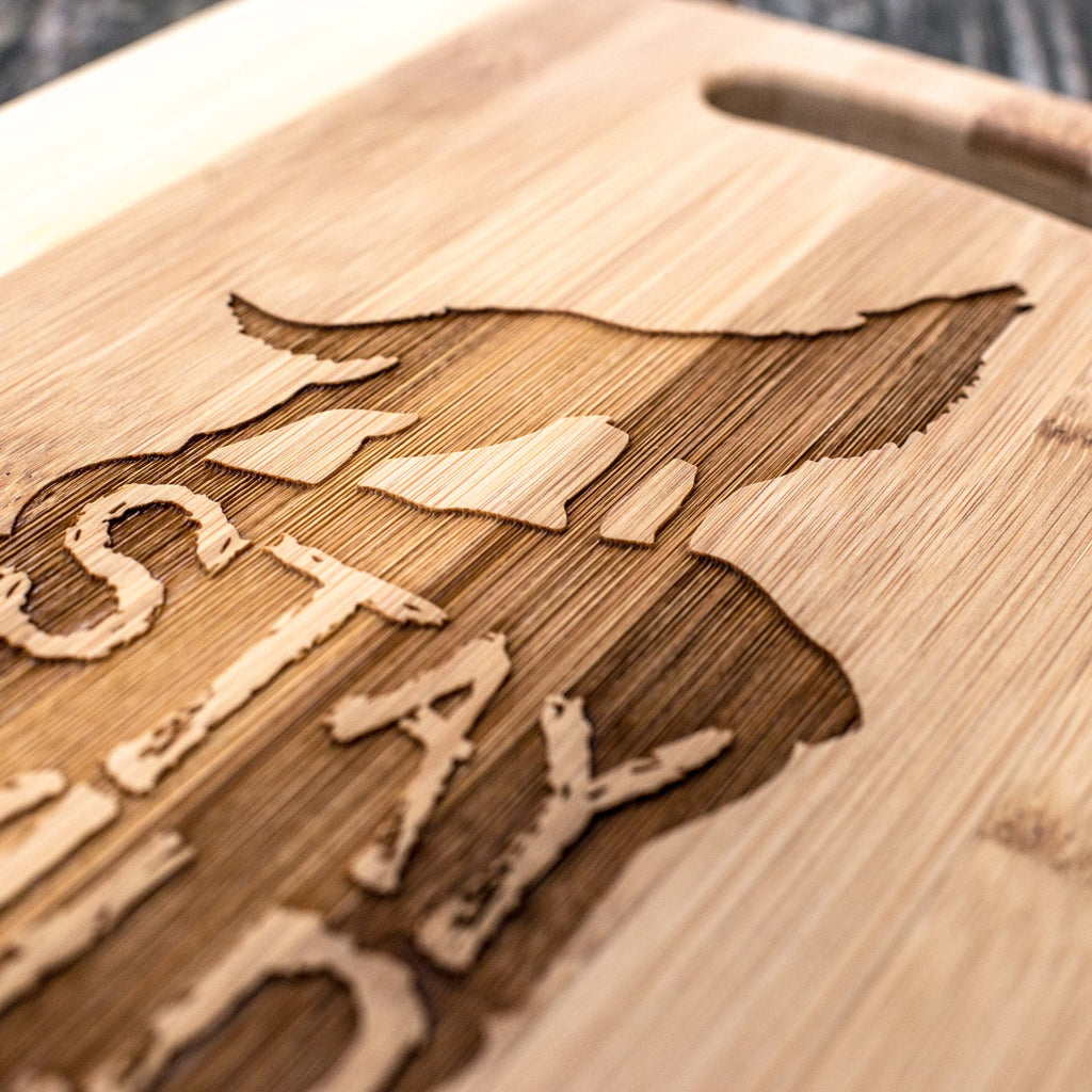 Stay Wild and Free - Wolf - Cutting Board