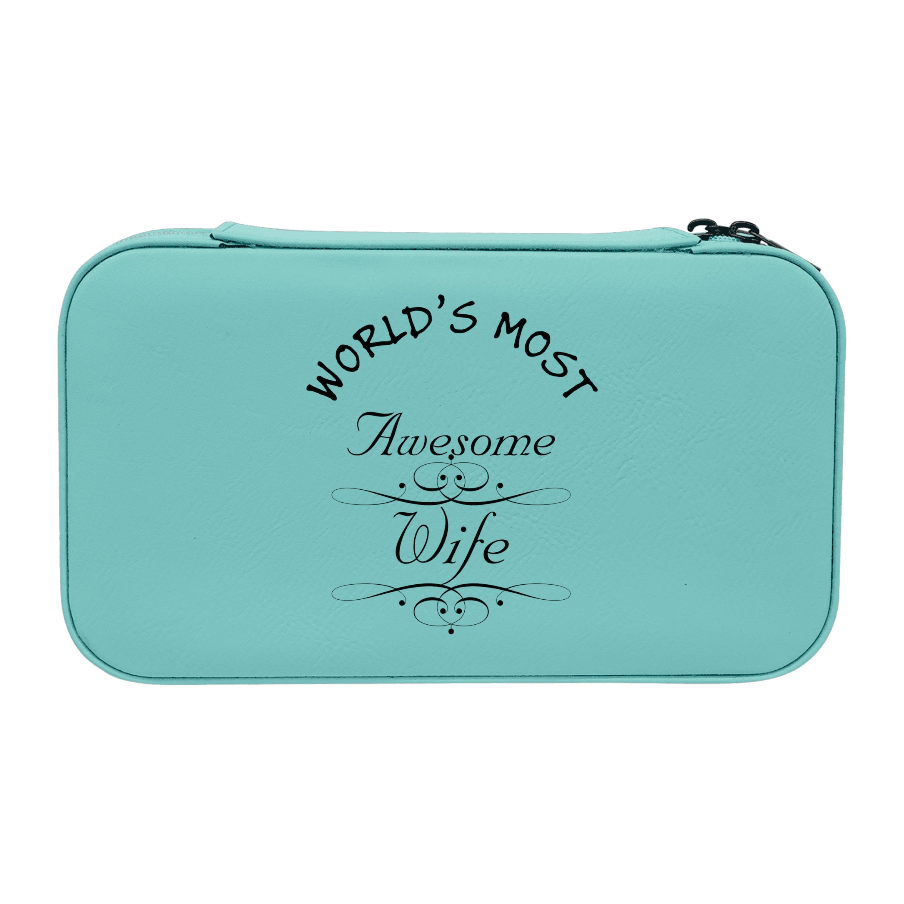 Jewelry Box 7x4 - CUSTOM -  Worlds most awesome Wife