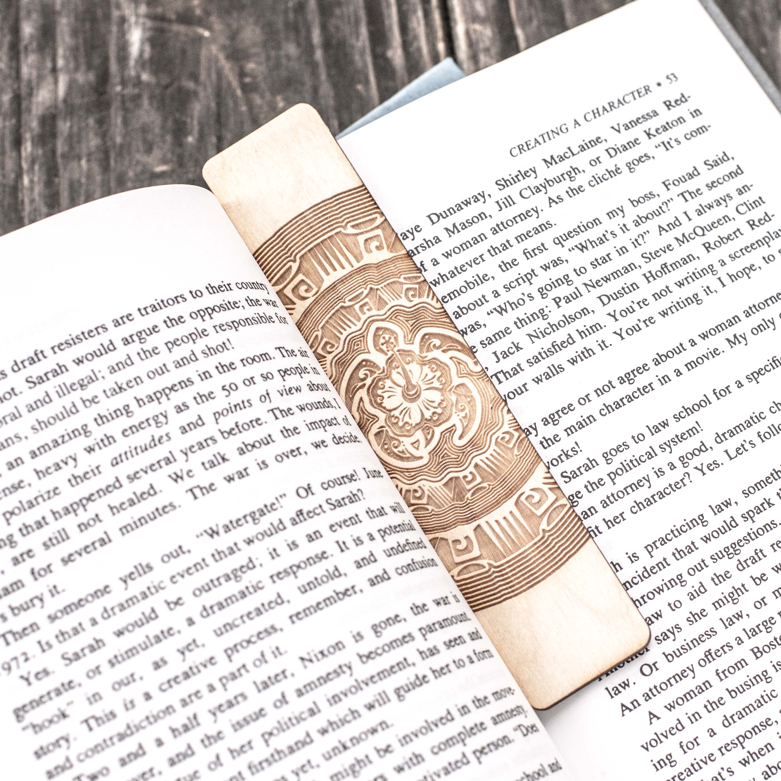 Bookmark - Tribal Turtle