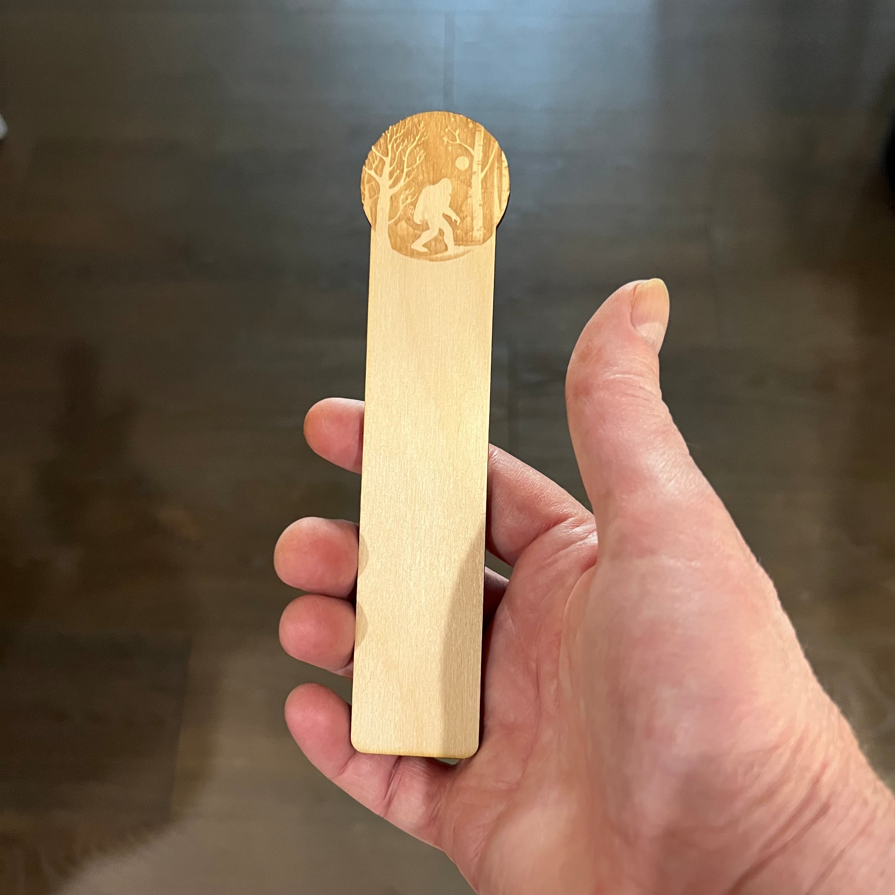 Bookmark - Winter Sasquatch - Bookmark