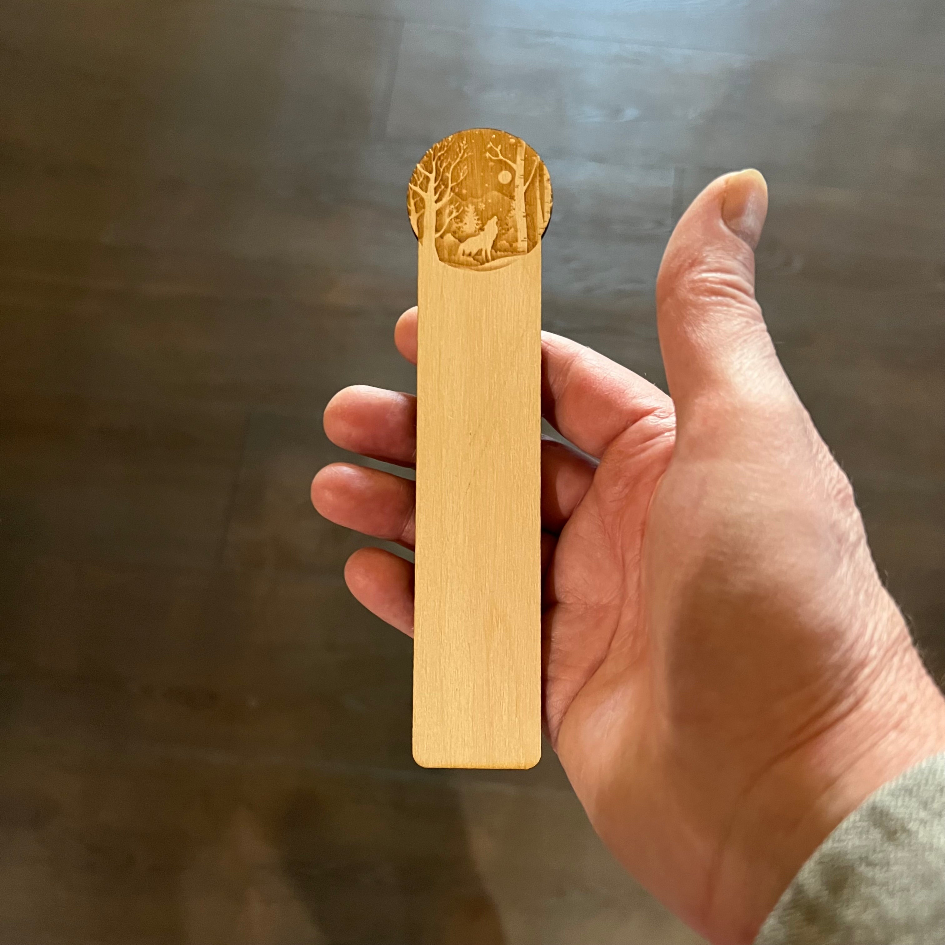 Bookmark - Winter Wolf - Bookmark