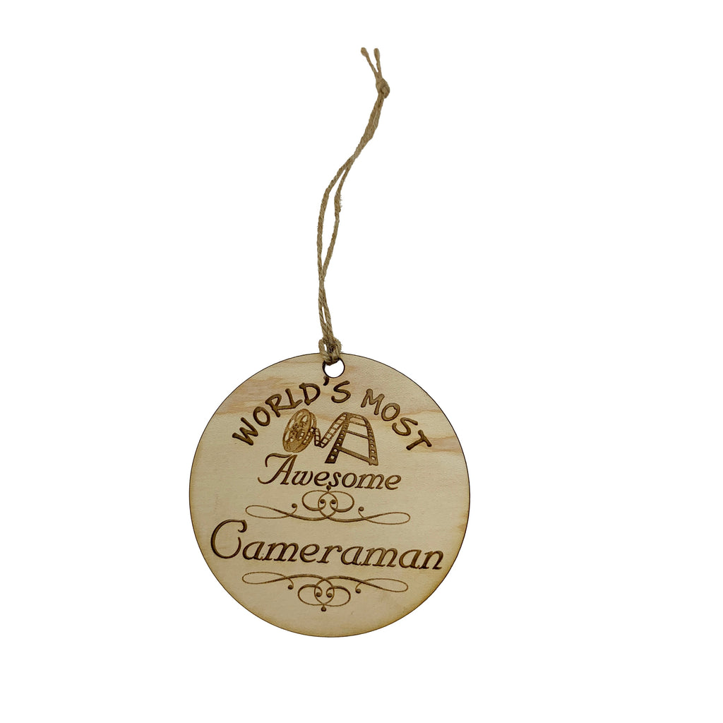 Worlds most Awesome Cameraman - Ornament