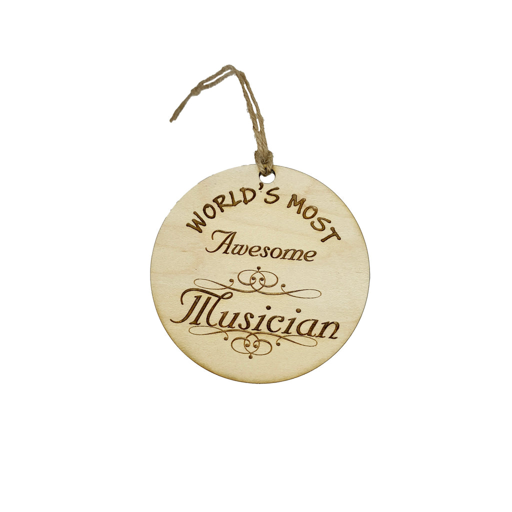 Worlds most Awesome Musician - Ornament