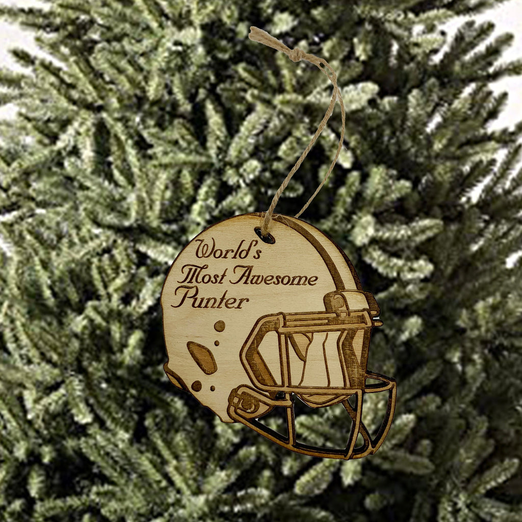 Worlds most Awesome Punter - Ornament