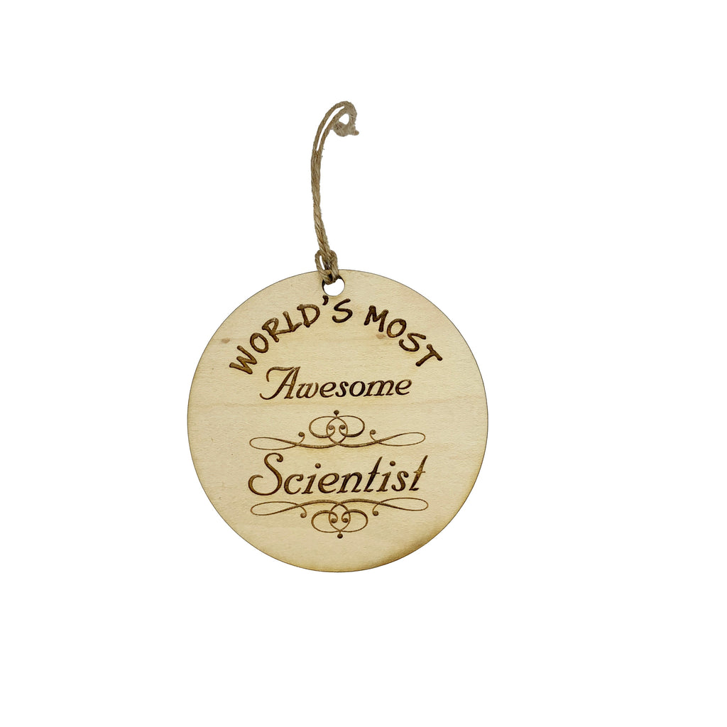 Worlds most Awesome Scientist - Ornament