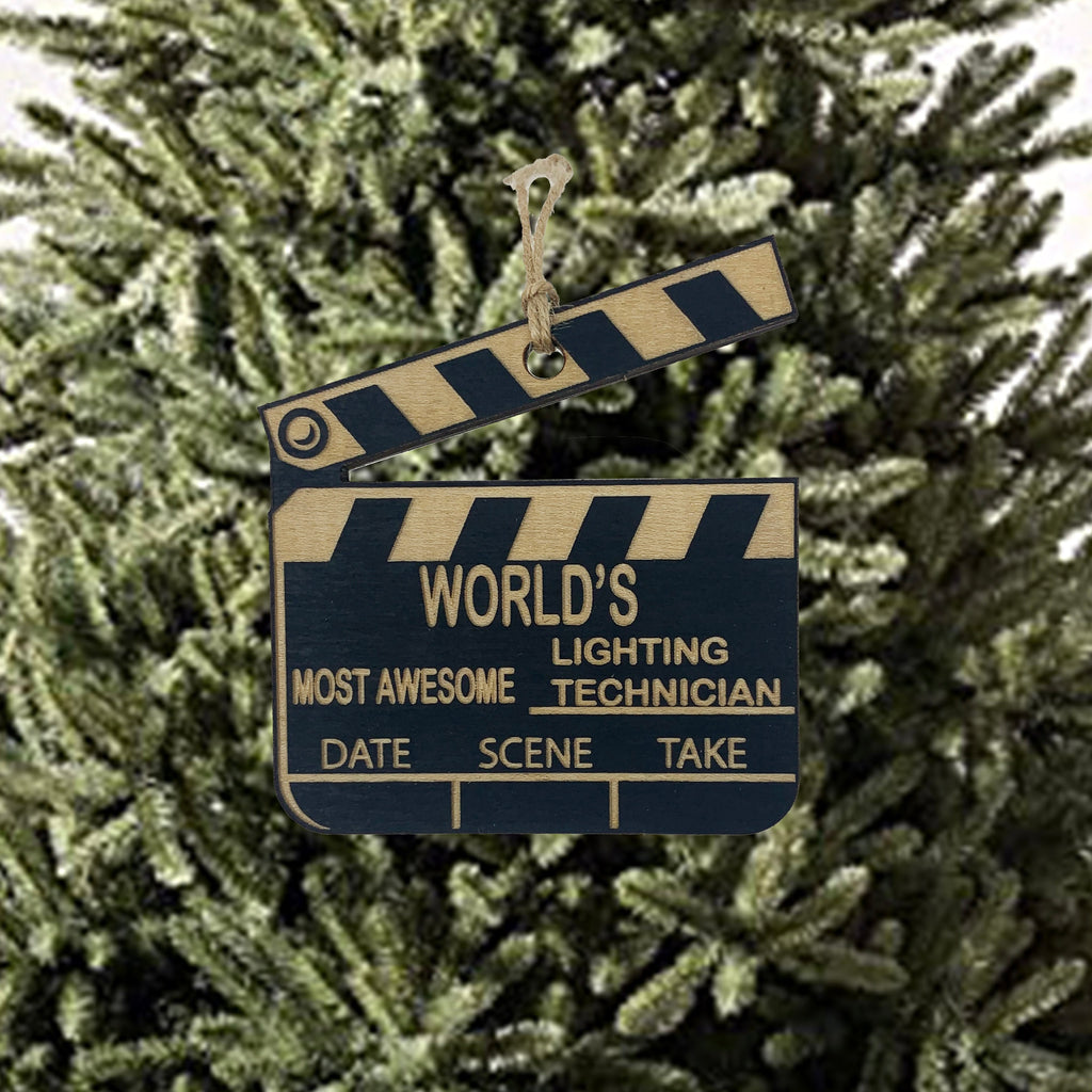 Worlds most awesome Lighting Technician - Ornament Black