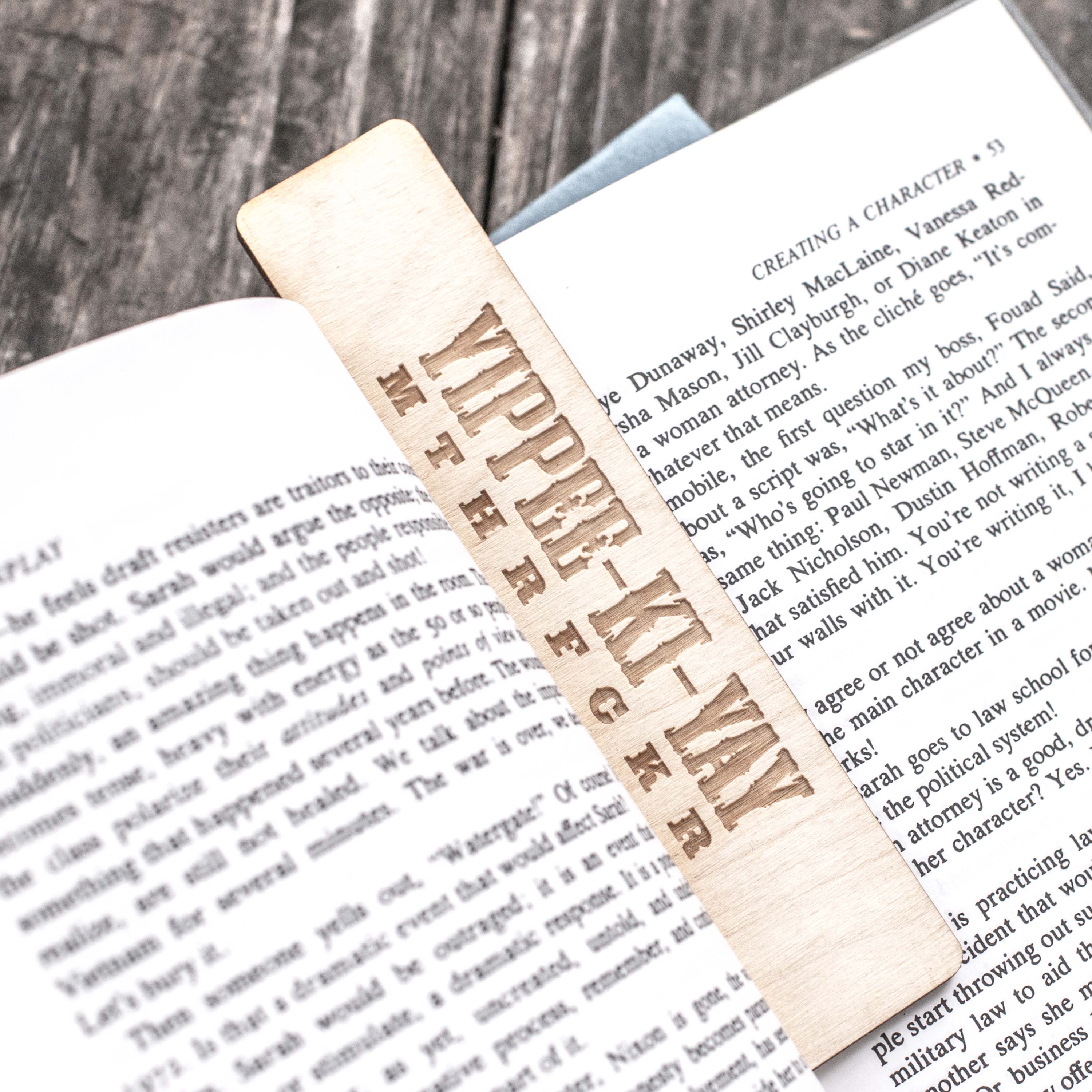 Bookmark - Yippee Ki Yay