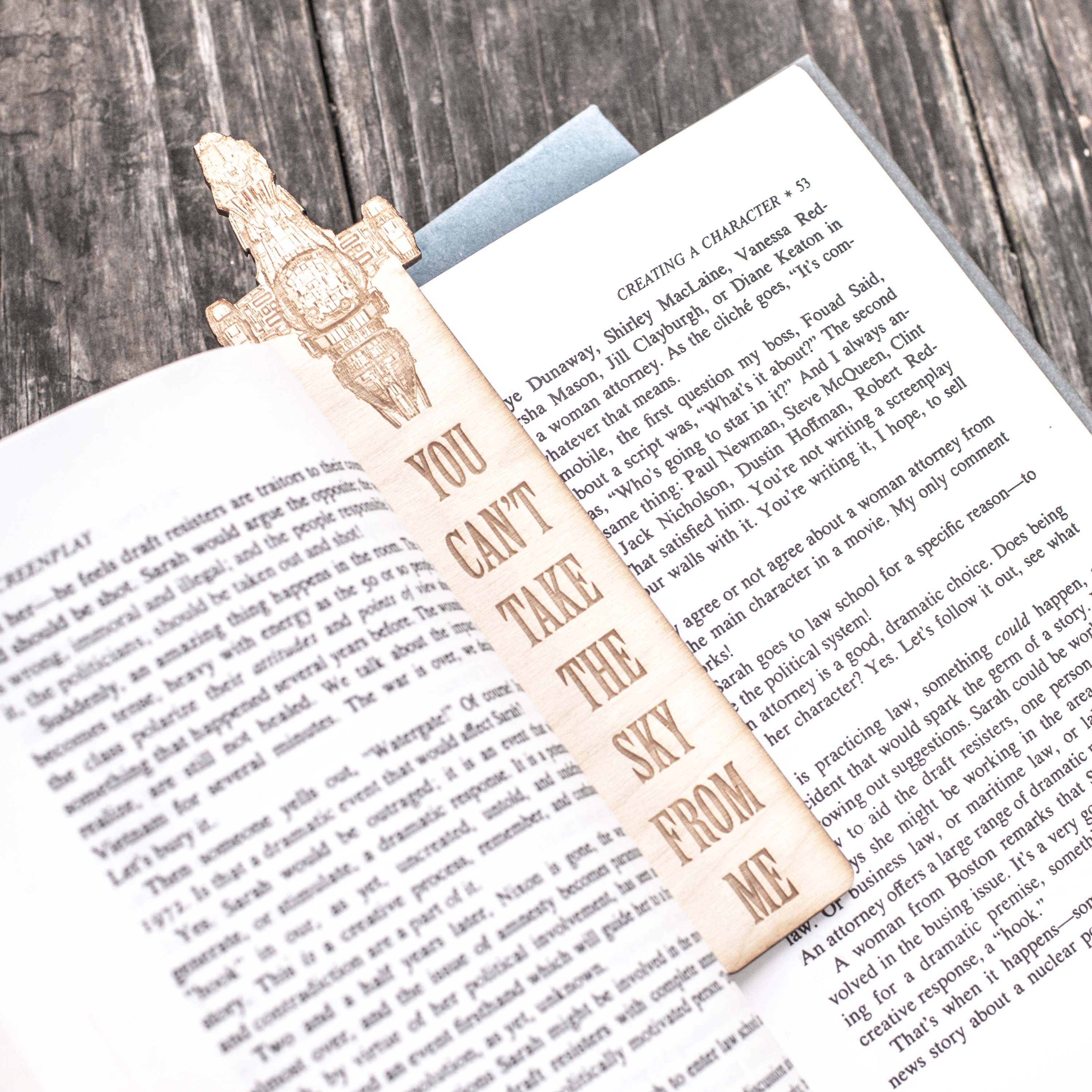 Bookmark - You Can't Take the Sky from Me