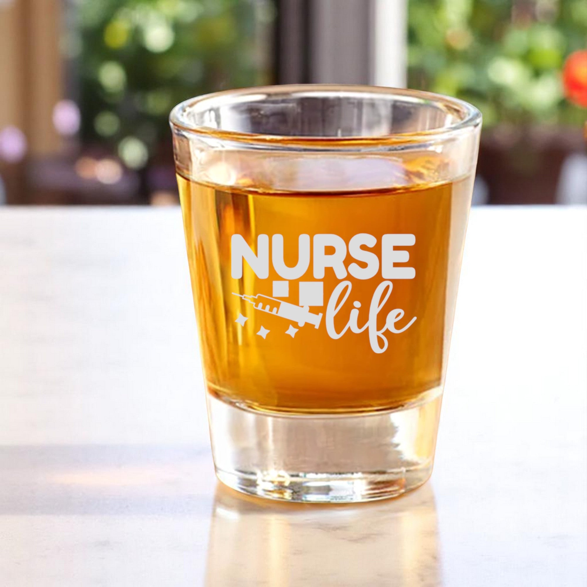 2oz Nurse Life Shot Glass
