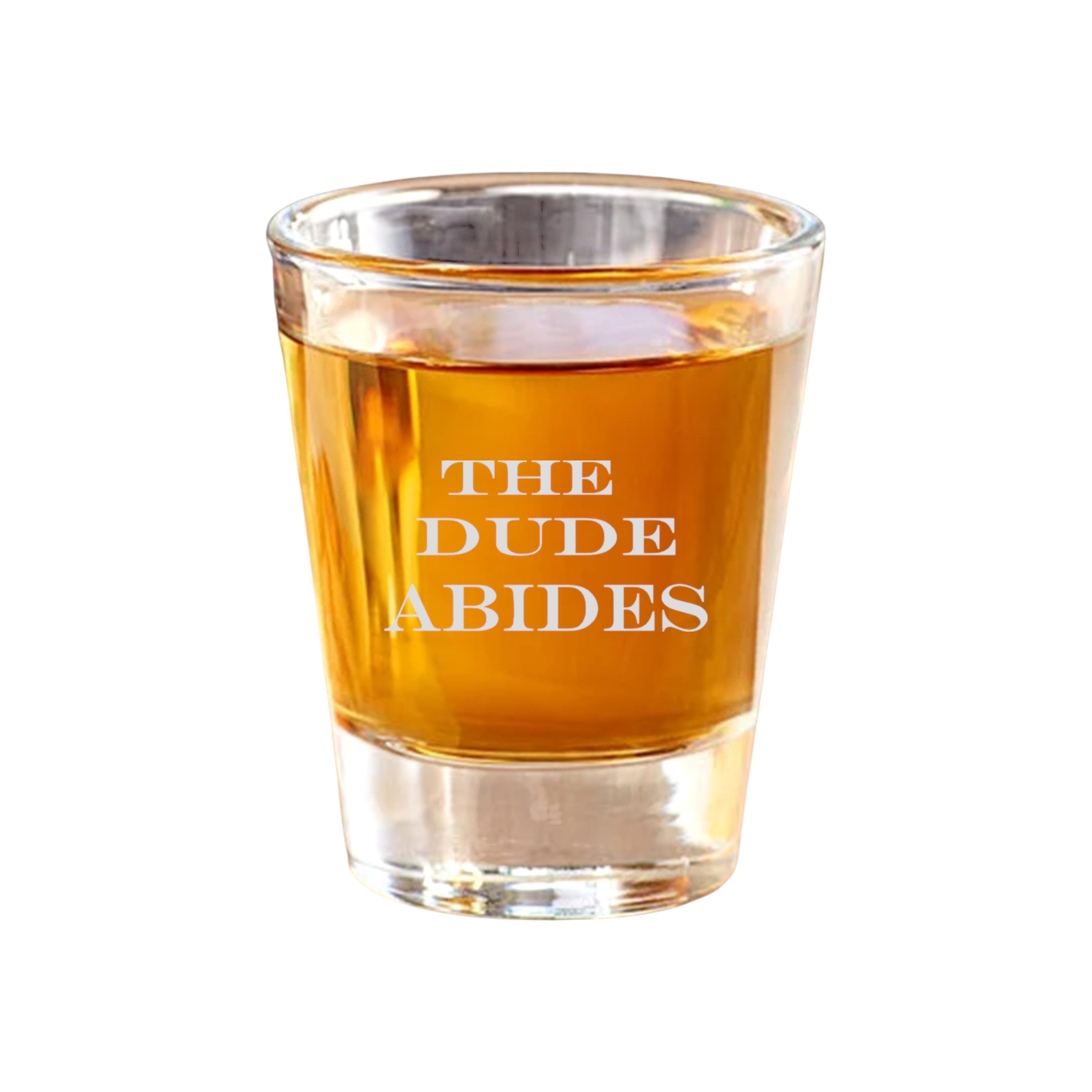 2oz The Dude Abides Shot Glass