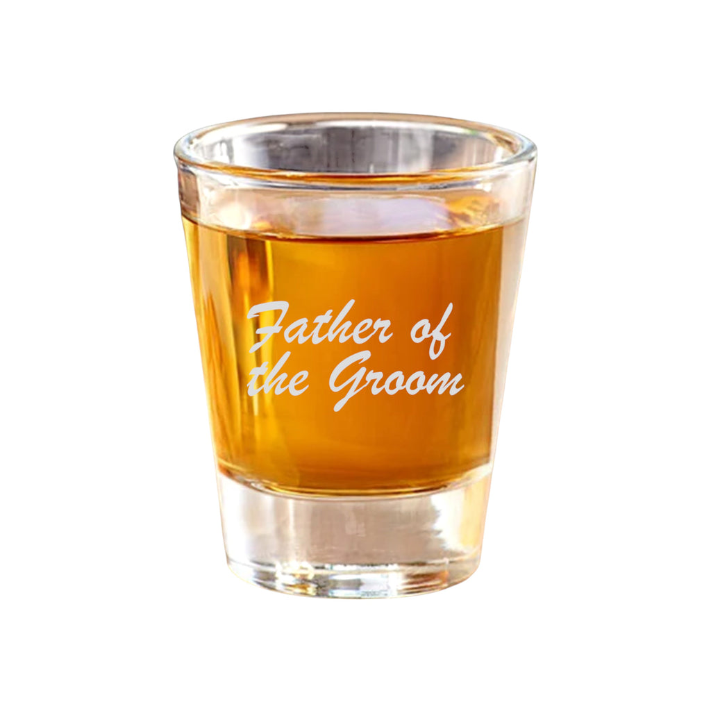 2oz Wedding Shot Glass