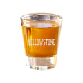 2oz Yellowstone Shot Glass