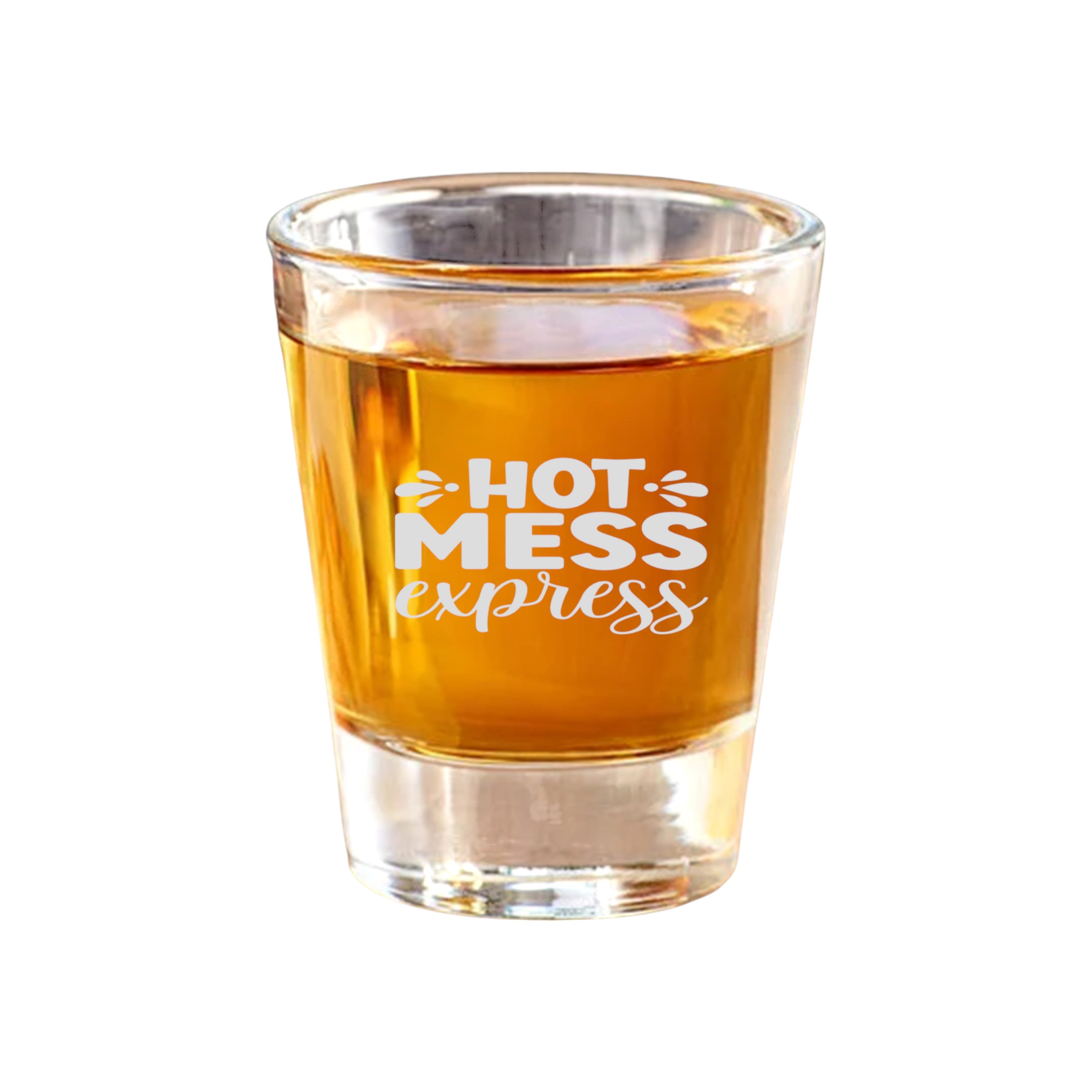 2oz Hot Mess Express Shot Glass