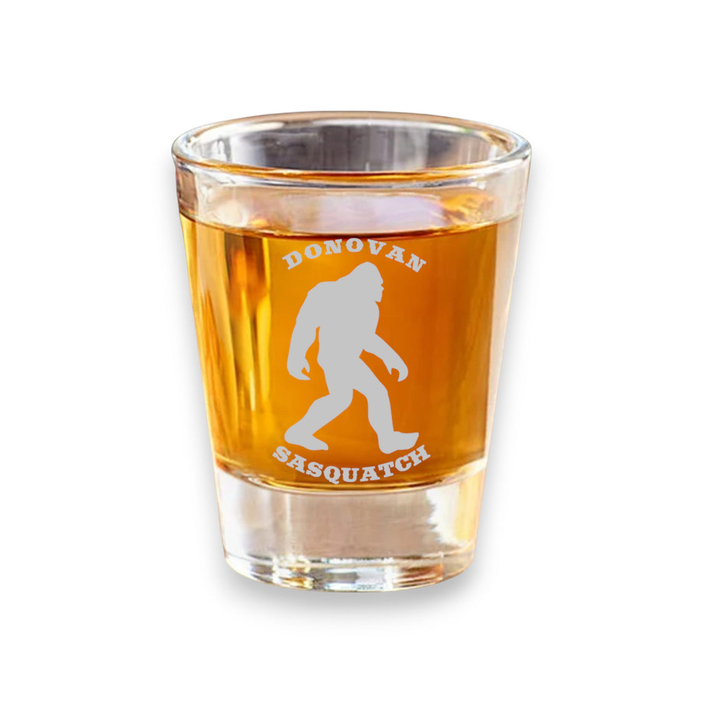 Bigfoot Sasquatch - PERSONALIZED - Your name/text engraved
