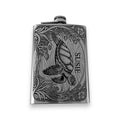 8oz Flask - Sea Turtle - PERSONALIZED - Stainless Steel