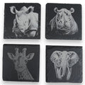 Coaster - Slate - Safari - SET of 4