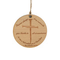 Ornament - CUSTOM - 1 Thessalonians 5:16-18 Bible verse