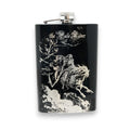 8oz BLACK The Pale Rider Flask