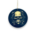 Ornament - Black - Skull14