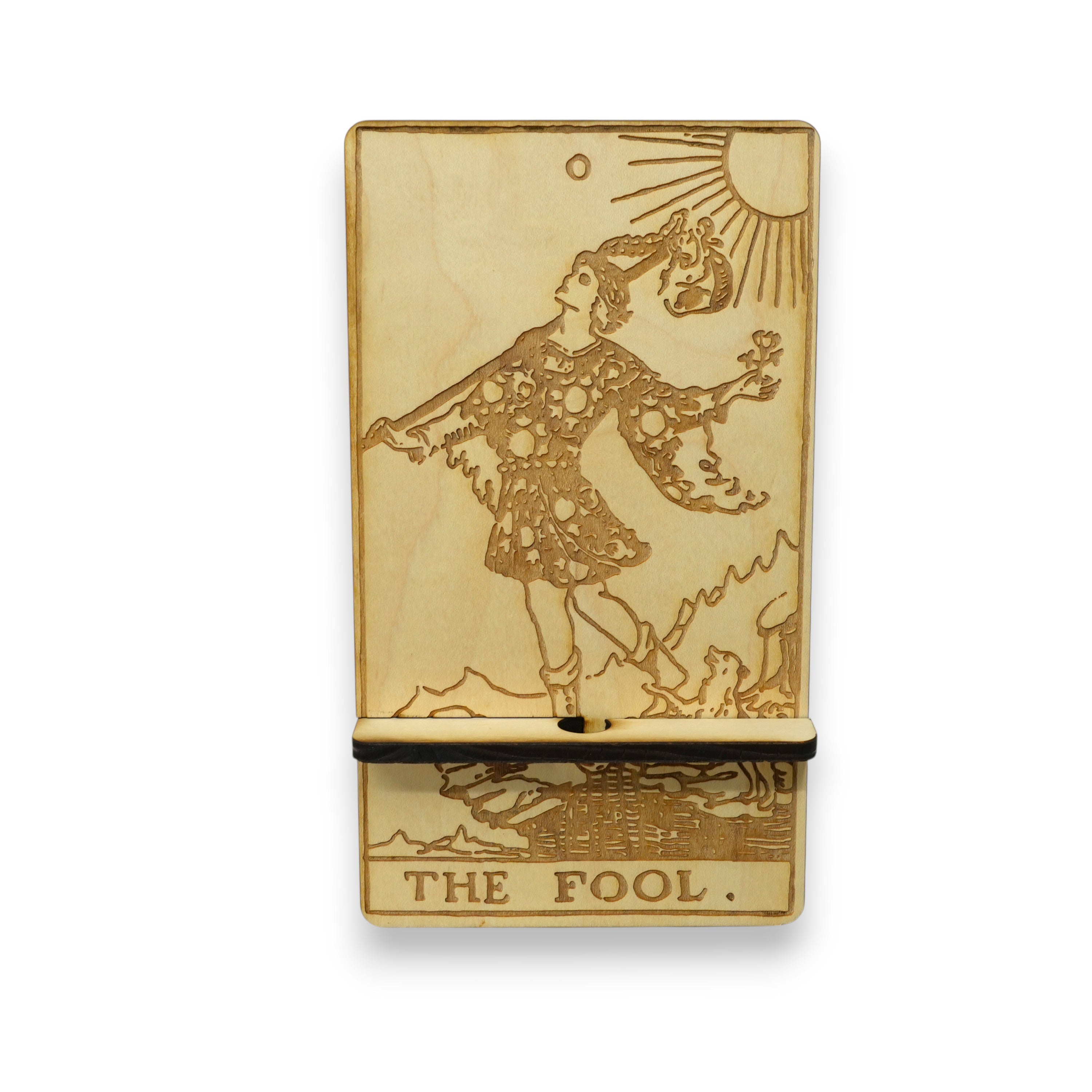 Easel - Cell phone and Pad - The Fool Tarot Card