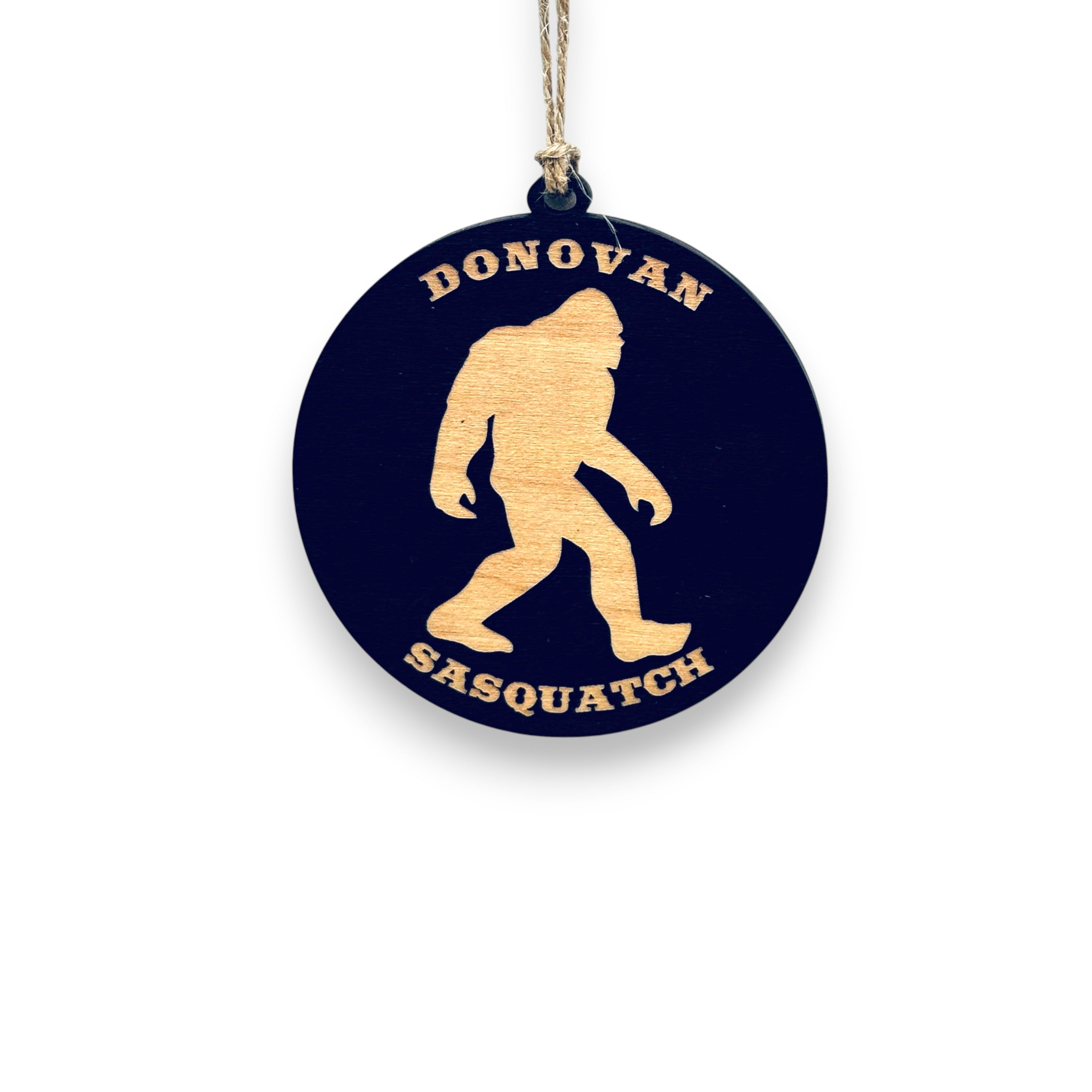 Bigfoot Sasquatch - PERSONALIZED - Your name/text engraved