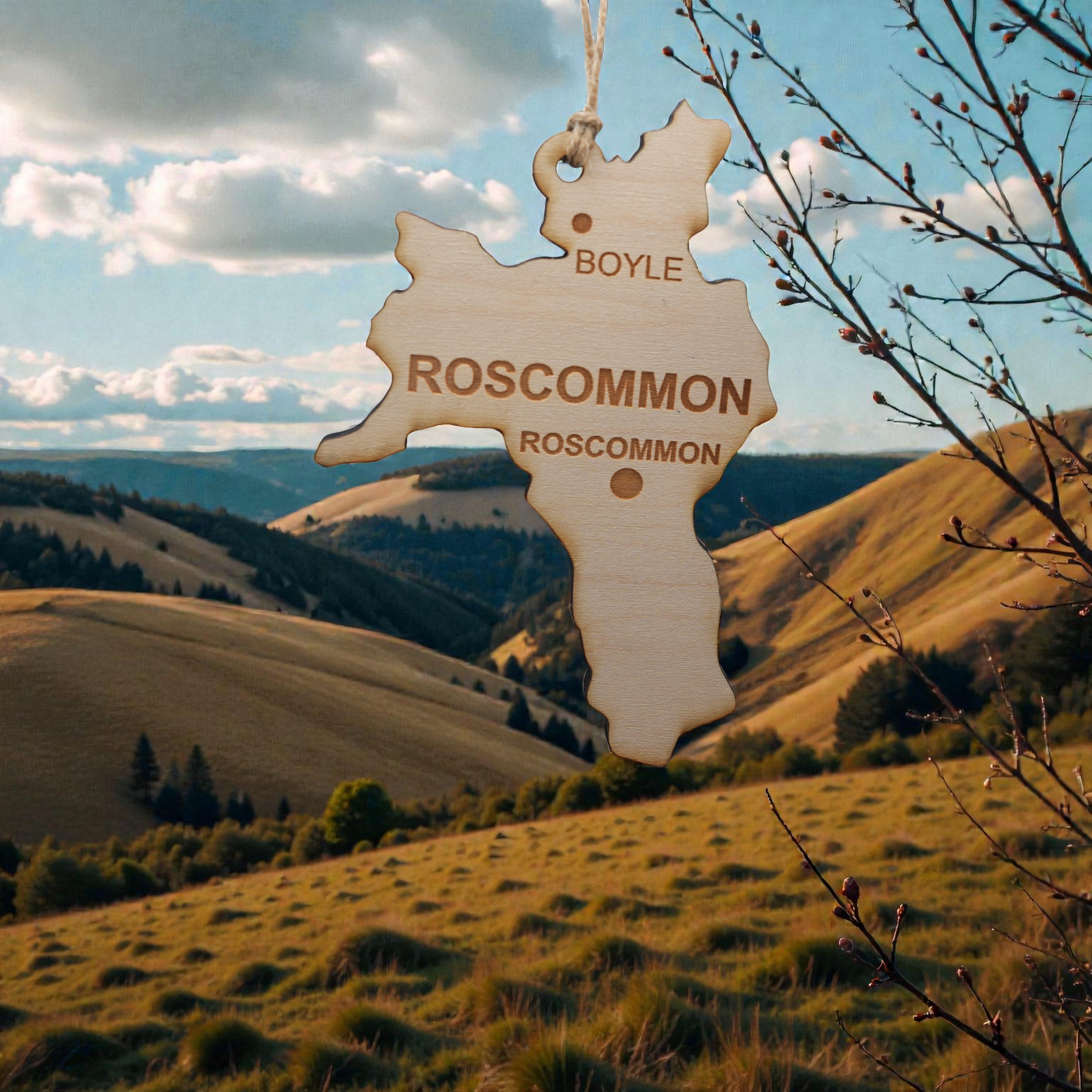 Ornament - CUSTOM - Roscommon County Ireland